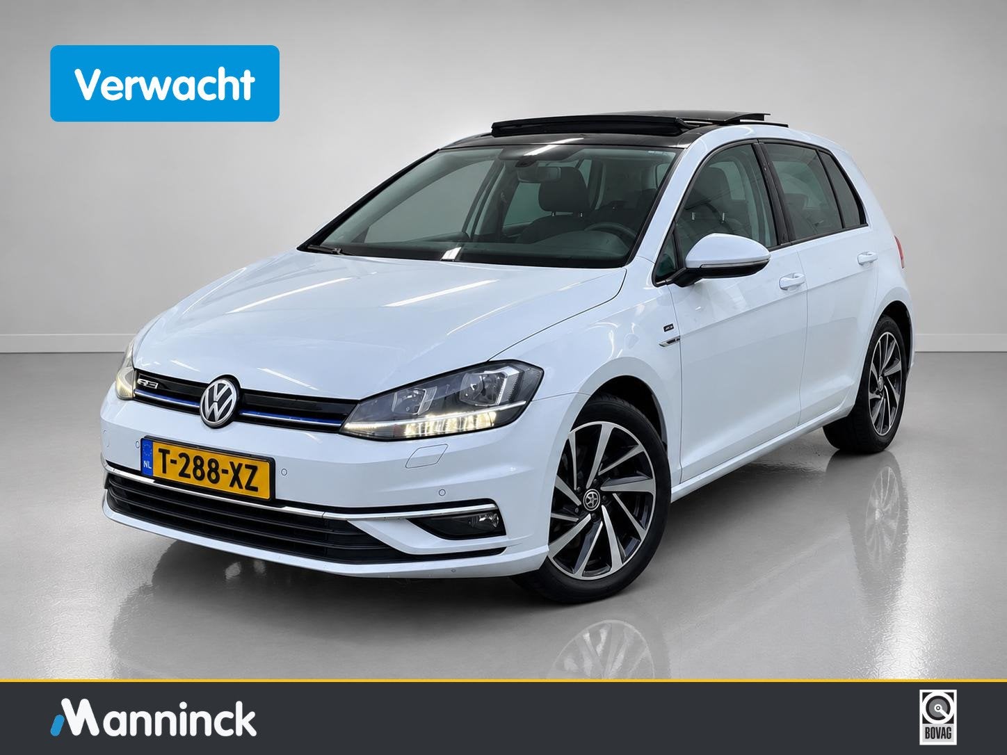 Volkswagen Golf|1.5 TSI Comfortline Business| Panorama|Carpl, Auto's, 4 cilinders, Met garantie (alle), Wit, Bedrijf