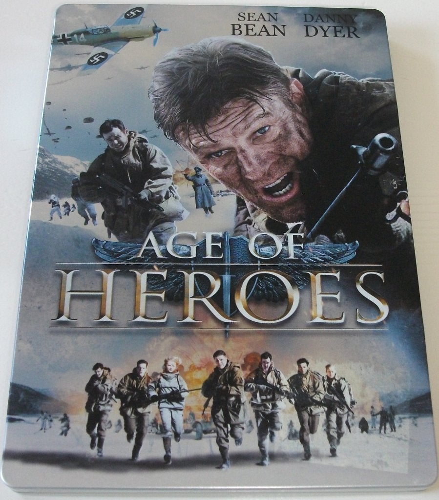 Dvd *** AGE OF HEROES *** Limited Edition Steelbook, Engels, Vanaf 16 jaar, Speciale editie, Nederlands