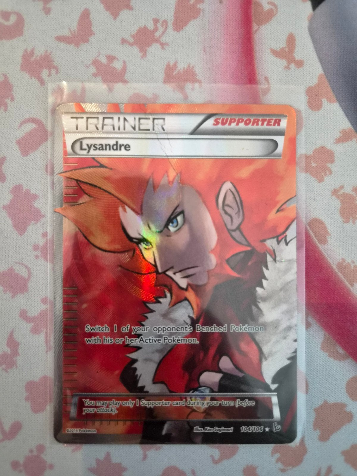 Lysandre Flashfire #104, Ophalen of Verzenden