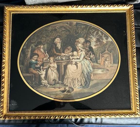 2 x schilderijen, Antiek en Kunst, Ophalen of Verzenden