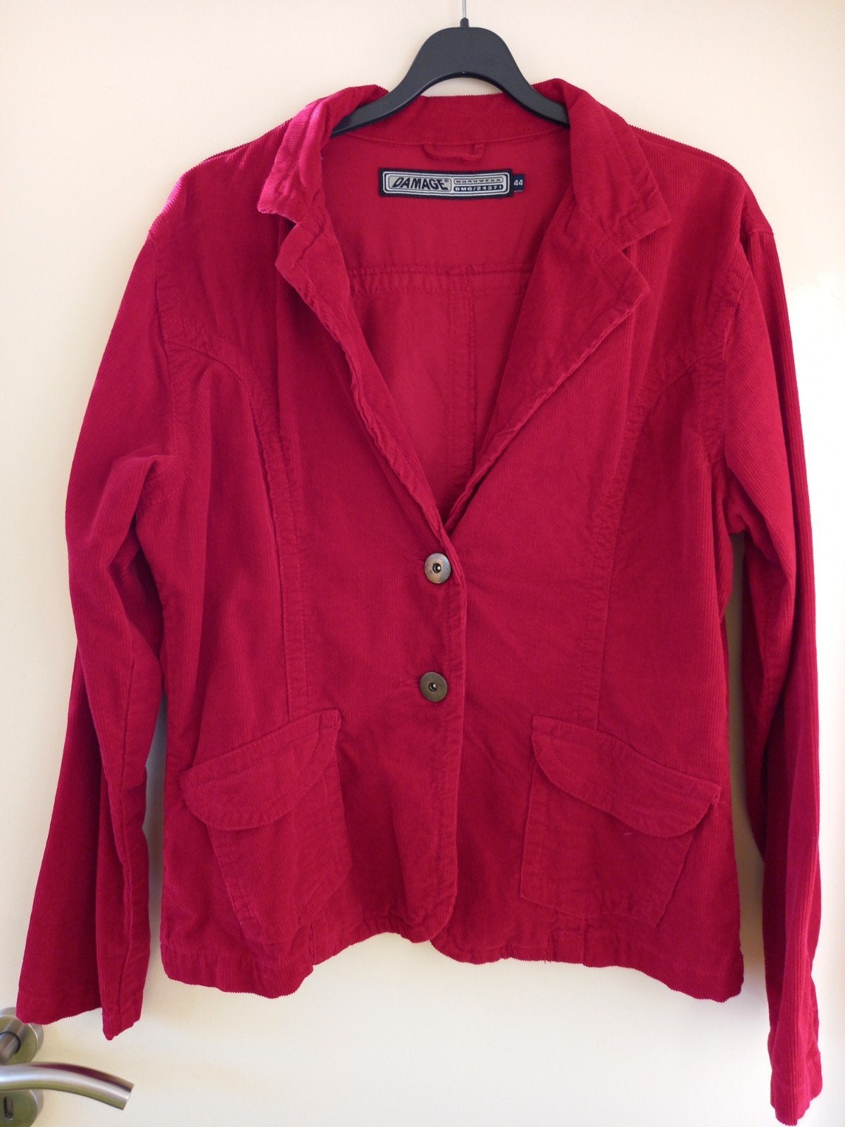 Rood dames kolbet jjasje maat 44 rib corduroy, Kleding | Dames, Maat 42/44 (L), Nieuw, Ophalen of Verzenden, Jasje