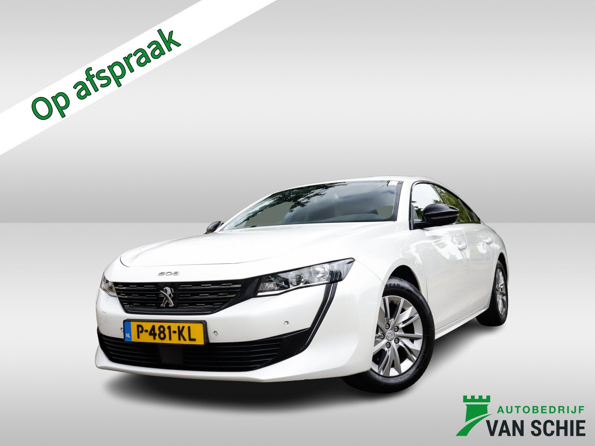 Peugeot 508 1.2 PureTech Active Pack Business 1e-Eig. & Deal, Auto's, Peugeot, Stof, Gebruikt, 1199 cc, Wit