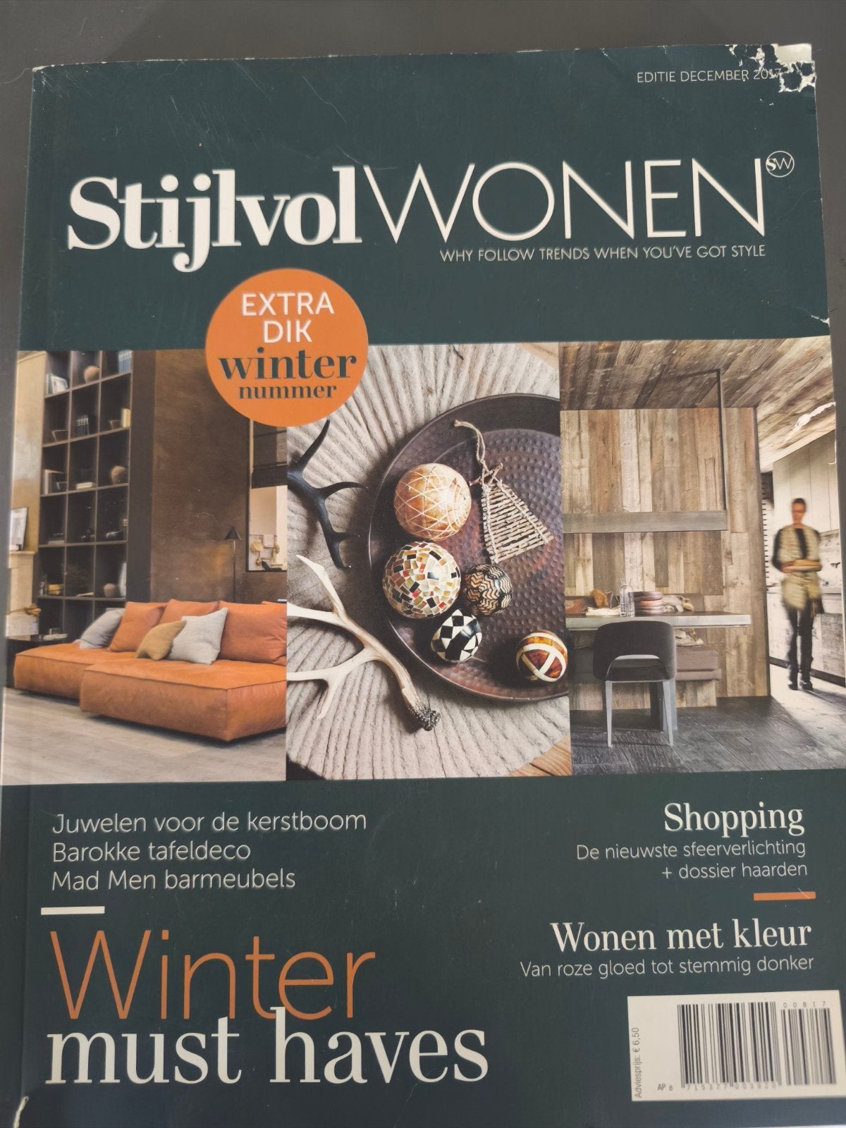 Stijlvol Wonen - Extra Dik Winter Nummer (December 2015), Ophalen of Verzenden, Gelezen, Overige typen