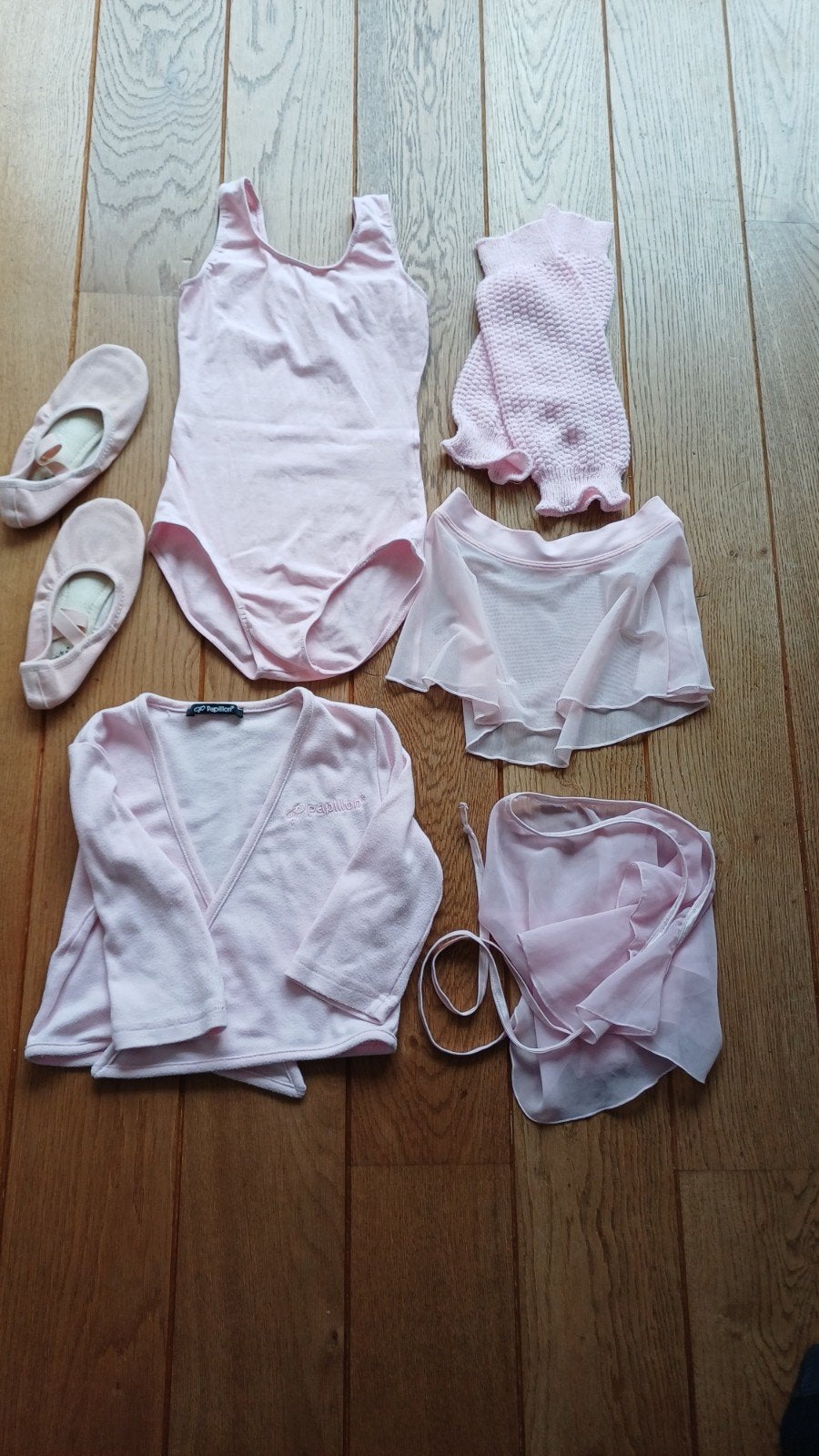 Papillon Balletpakje-Vestje-Beenwarmers-2Rokjes-schoentjes, Ophalen of Verzenden, Zo goed als nieuw, Kleding