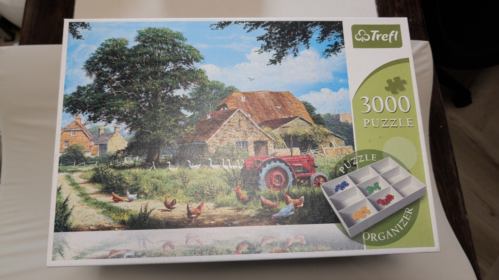 boerderijpuzzel 3000 stukjes, Ophalen of Verzenden, Meer dan 1500 stukjes, Zo goed als nieuw