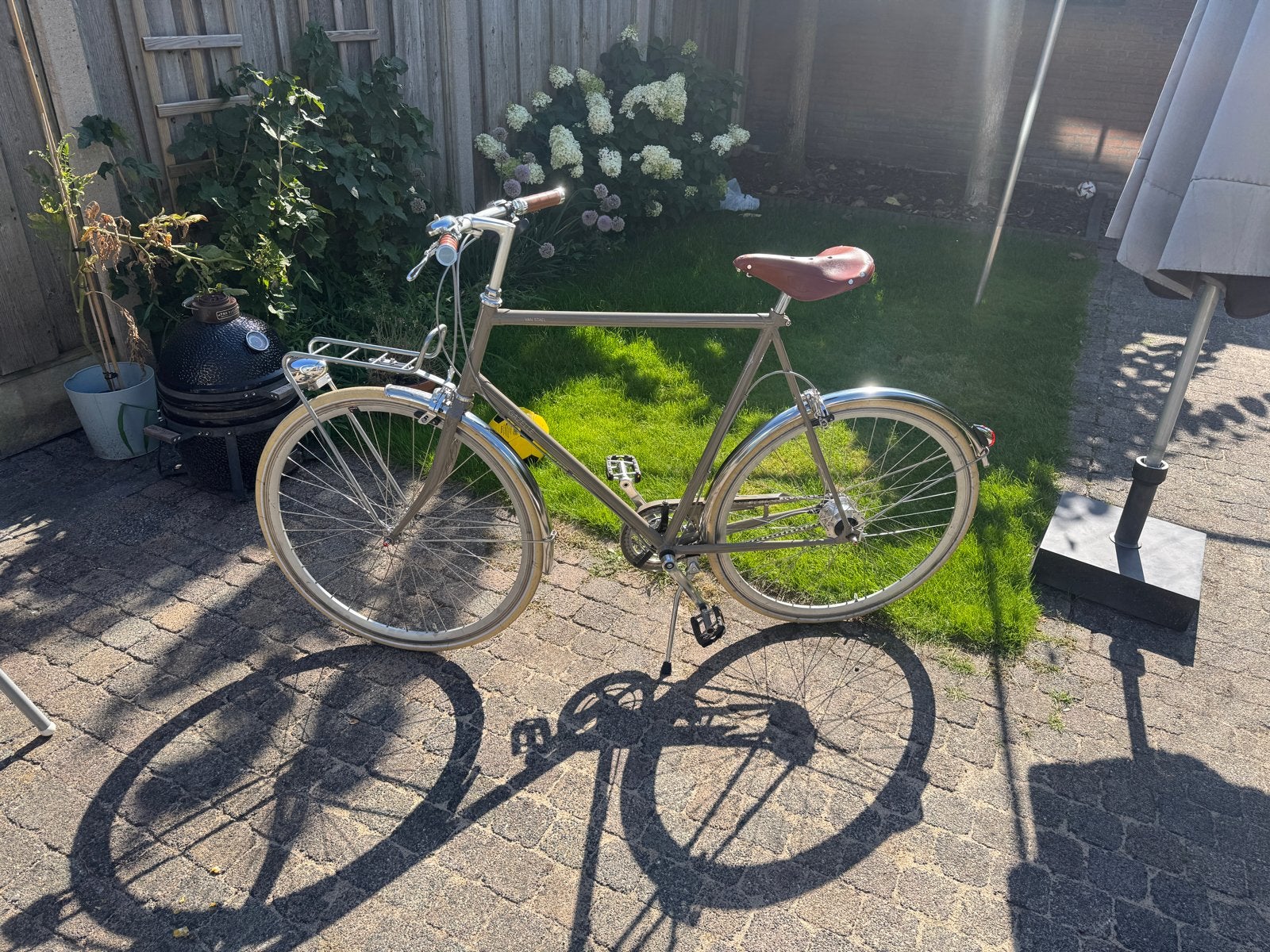 Gazelle van Stael - Grijs - Frame 64 - Zo goed als nieuw, Ophalen, Velgrem, Versnellingen, Zo goed als nieuw