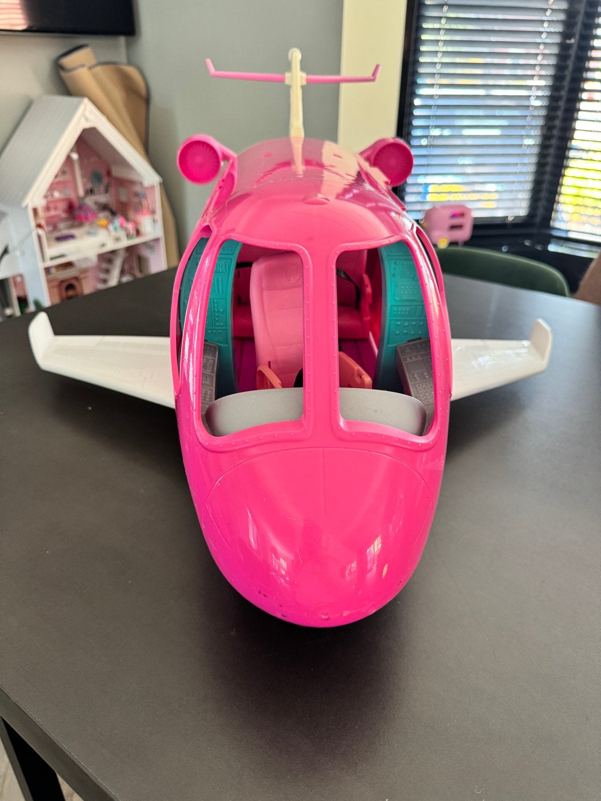 Barbie Droomvliegtuig Speelset - Roze Vliegtuig, Ophalen, Gebruikt
