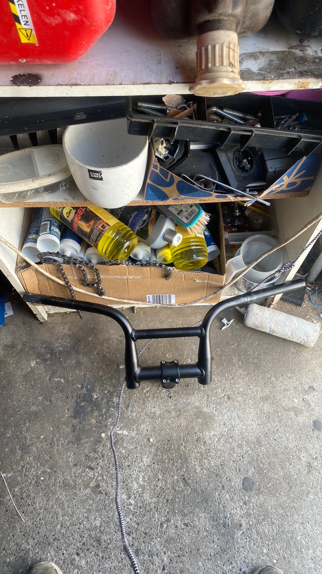 Fatbike stuur, Motoren, Ophalen