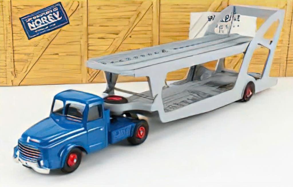Willeme autotransporter schaal 1/155 NOREV / DINKY ref CL871, Verzenden, Nieuw, Bus of Vrachtwagen, Norev