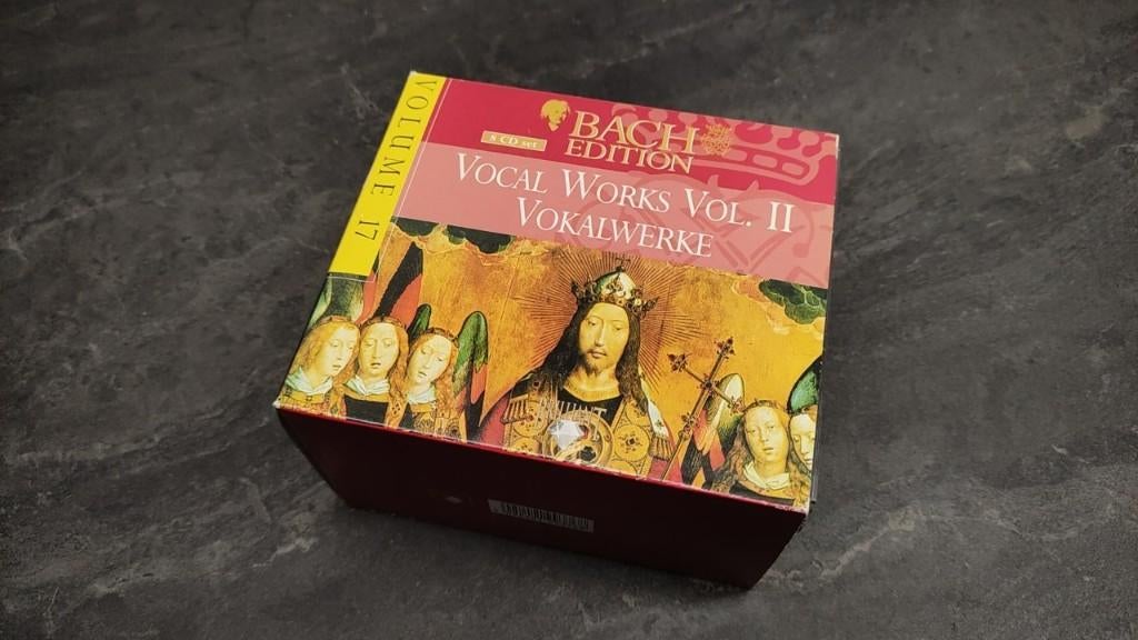 CD box klassiek Bach Edition Vocal Works Vol. II, Cd's en Dvd's, Cd's | Klassiek, Ophalen of Verzenden, Classicisme, Zo goed als nieuw