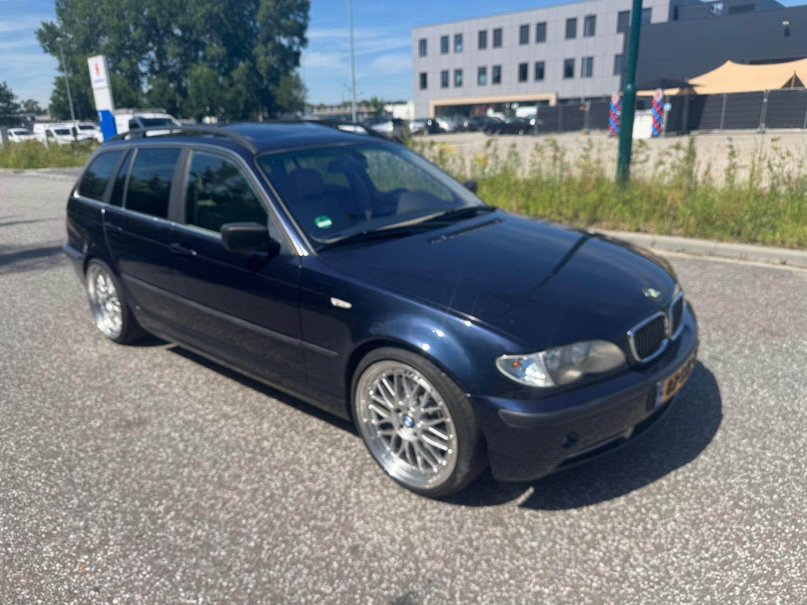 BMW 3-Serie 3.0 I 330 Touring AUT 2003 Blauw, Auto's, BMW, Automaat, Blauw, Stationwagon, Particulier