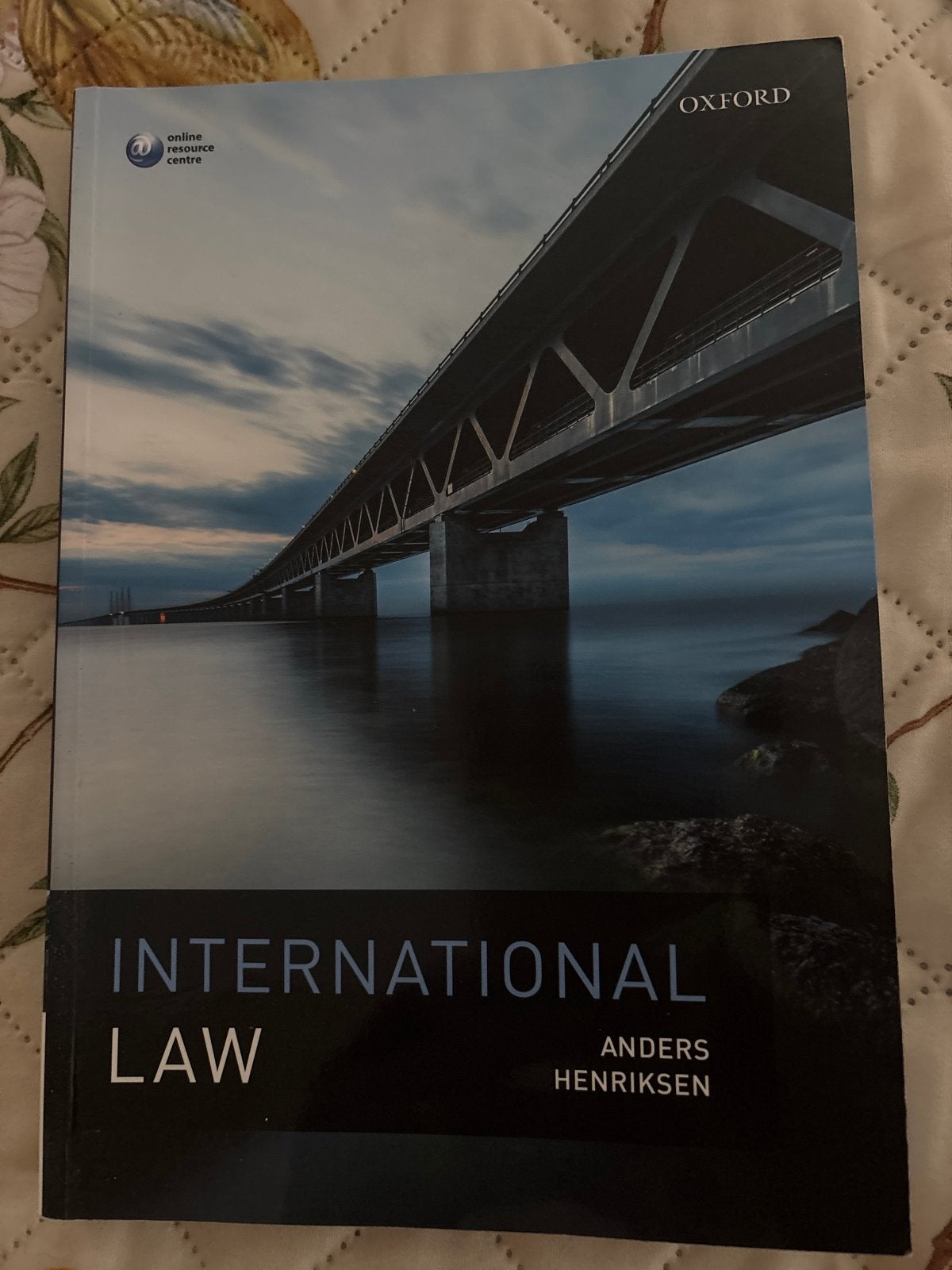 International Law - Anders Henriksen (Oxford), Ophalen of Verzenden, Gamma, Zo goed als nieuw, WO