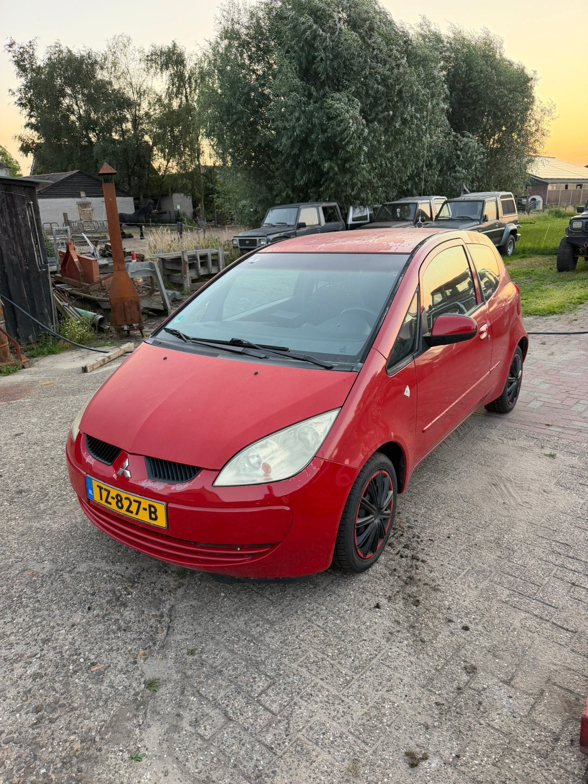 Mitsubishi colt blanke lak editie, Voorwielaandrijving, Stof, 40 €/maand, 4 cilinders