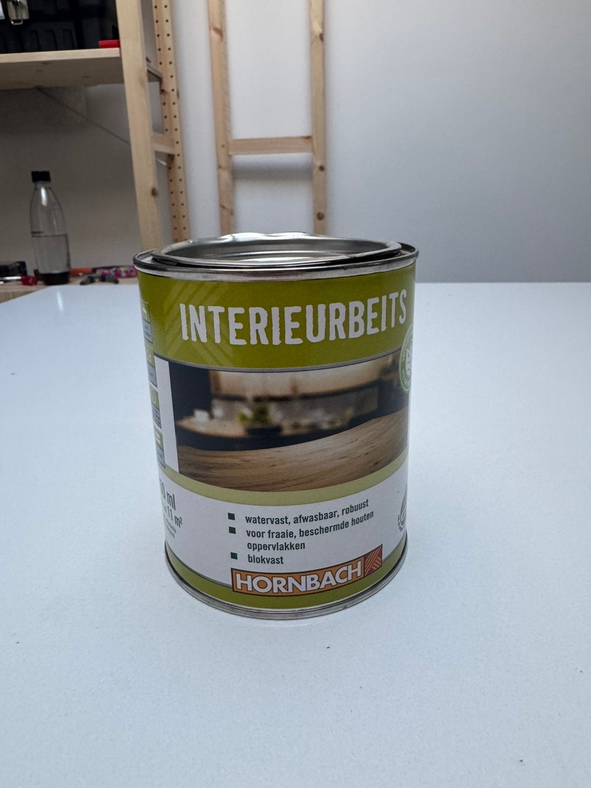 Interieurbeits Hornbach palisander 750ml, Ophalen, Bruin, Beits, Zo goed als nieuw