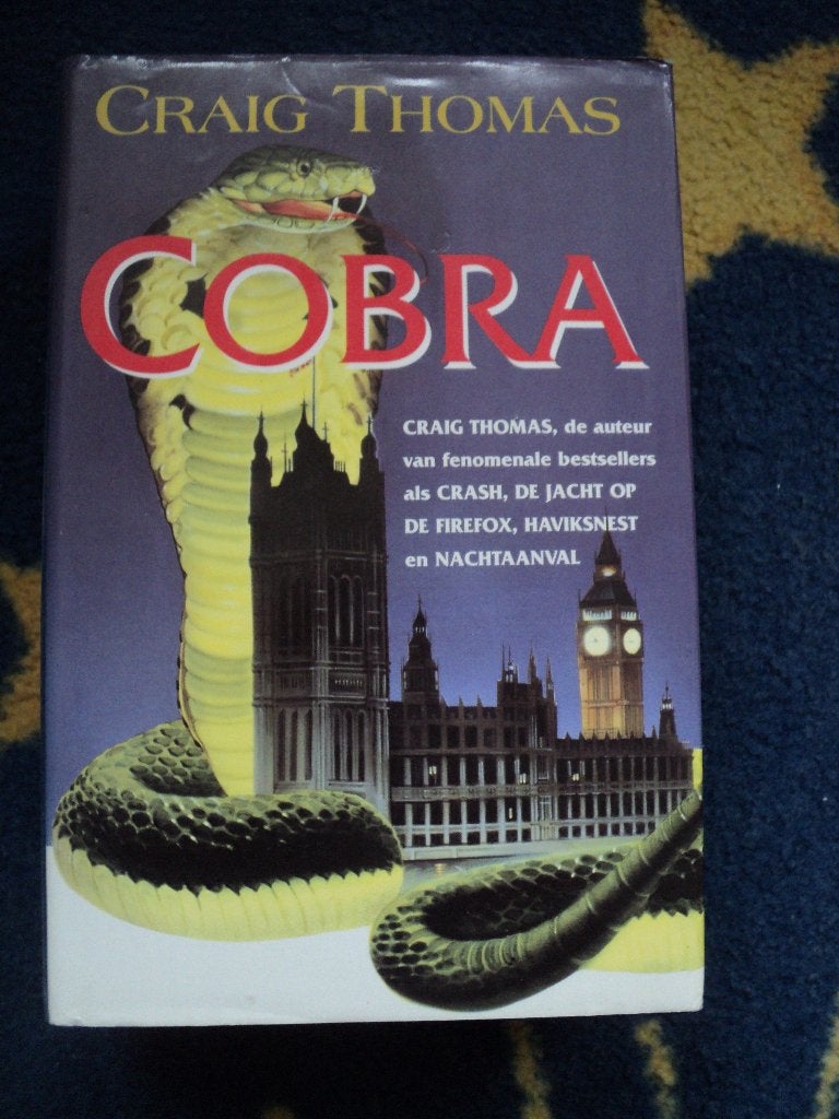Cobra, Craig Thomas, Europa overig, Ophalen of Verzenden, Zo goed als nieuw