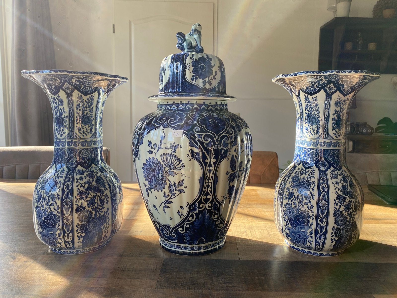 Prachtige Delftsblauwe Kaststel - Boch België, Ophalen