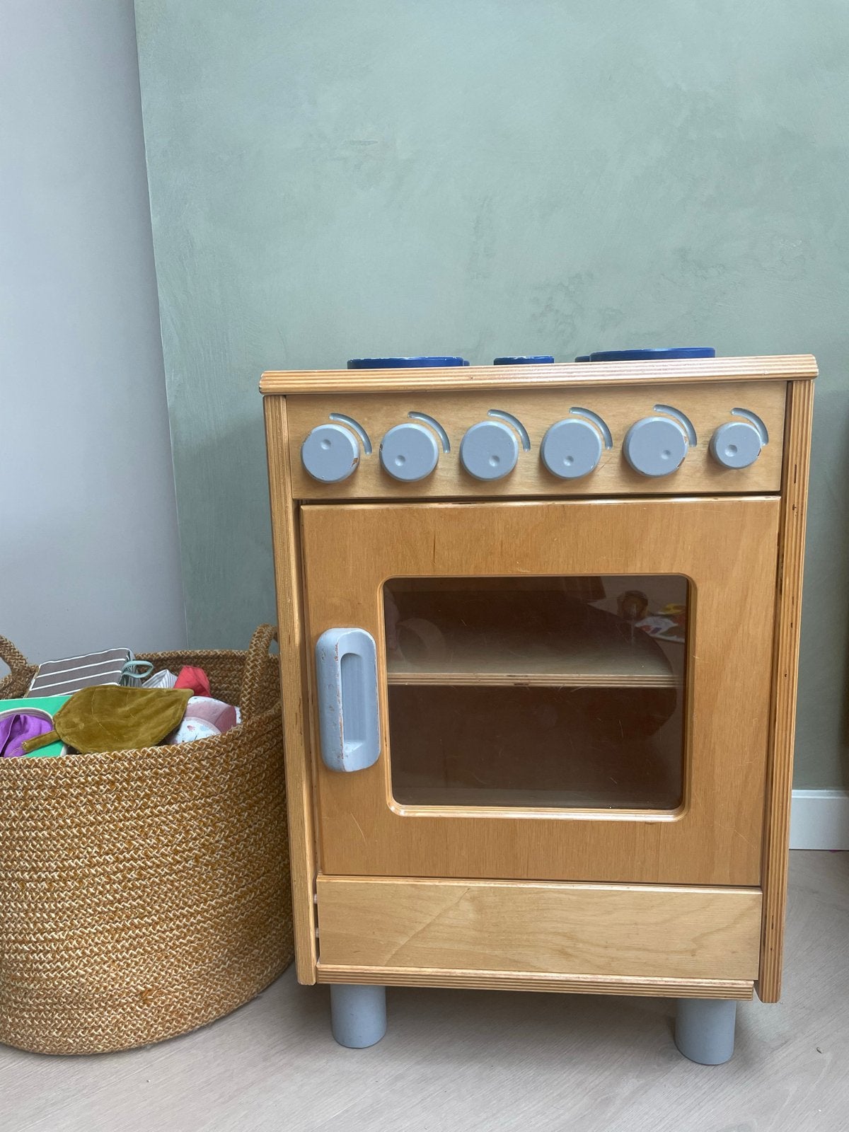 Vintage houten speelkeuken Rolf groep, Ophalen, Gebruikt, Hout, Speelkeuken