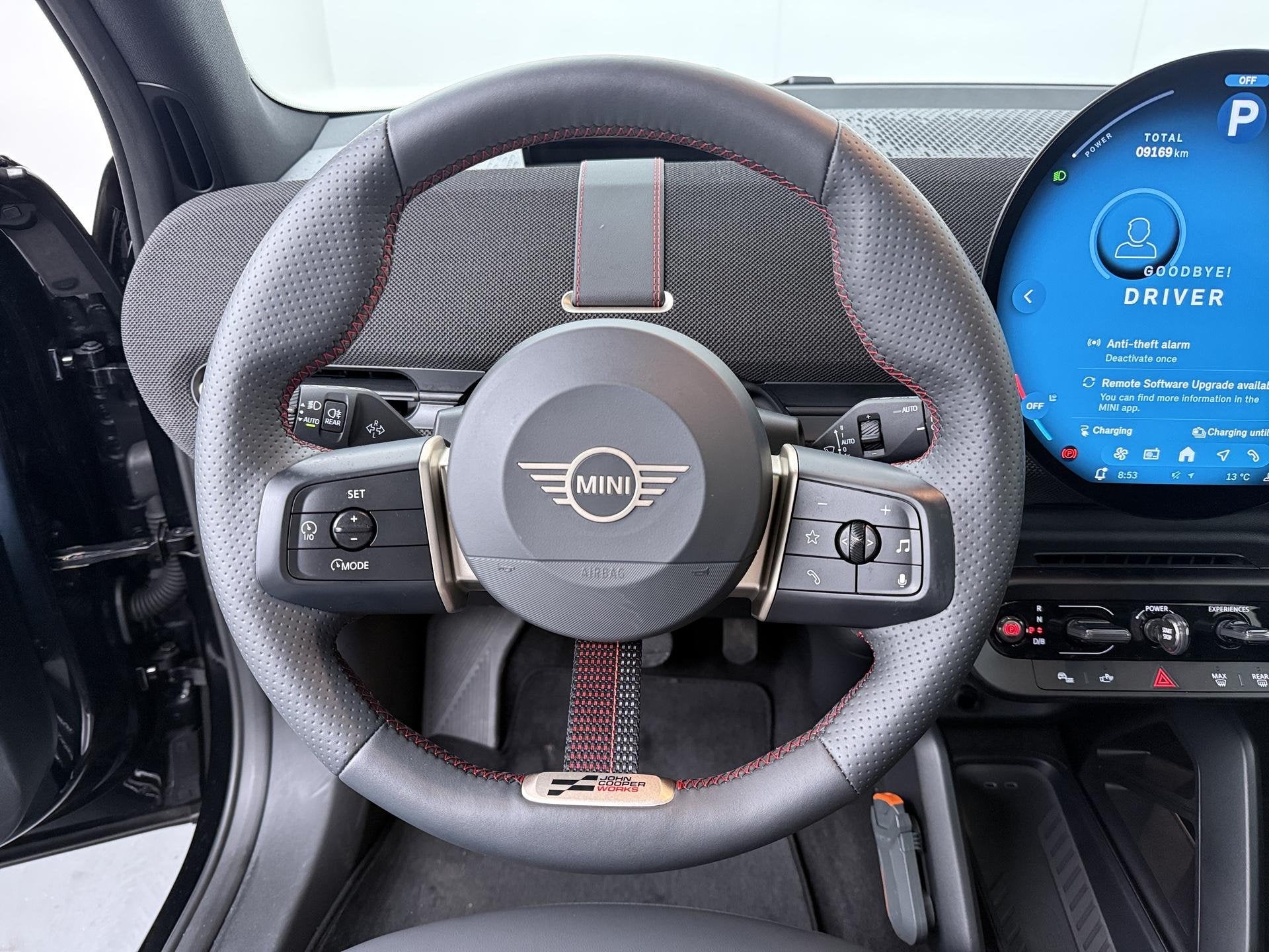 MINI Aceman E John Cooper Works Pakket M | Stoel & stuurverw, Gebruikt, Met garantie (alle), Leder en Stof, Zwart