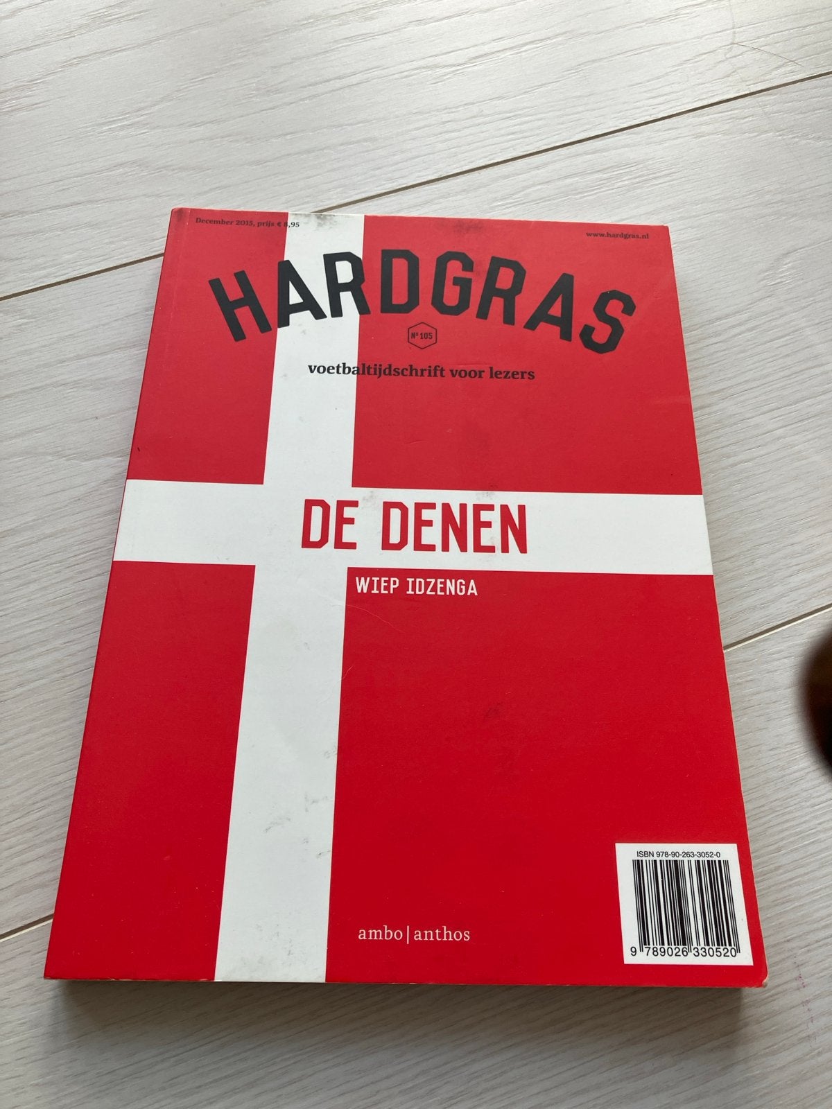 Hardgras Voetbaltijdschrift nr. 105 - De Denen, Boeken, Ophalen of Verzenden, Zo goed als nieuw, Balsport