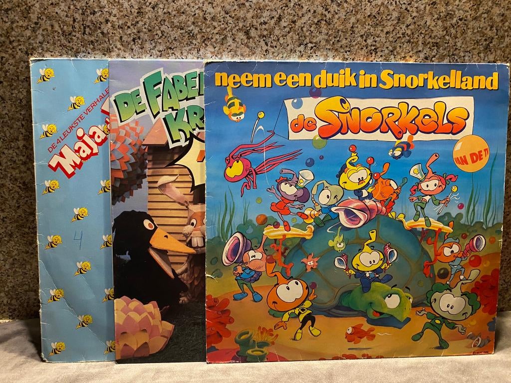 DIVERSE LEUKE KINDER LP'S, Cd's en Dvd's, Ophalen of Verzenden, Gebruikt