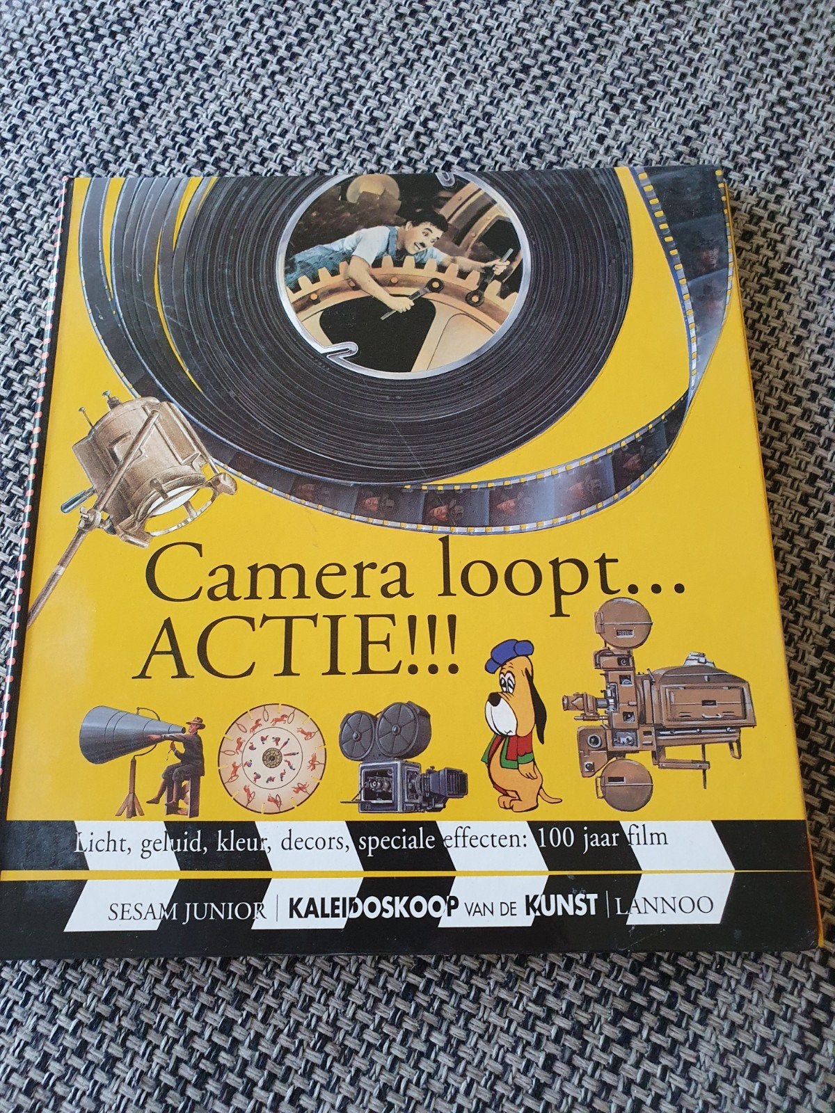Camera loopt... ACTIE!!! 100 jaar film, Ophalen of Verzenden, Zo goed als nieuw, Onbekend, Vakgebied of Filmindustrie