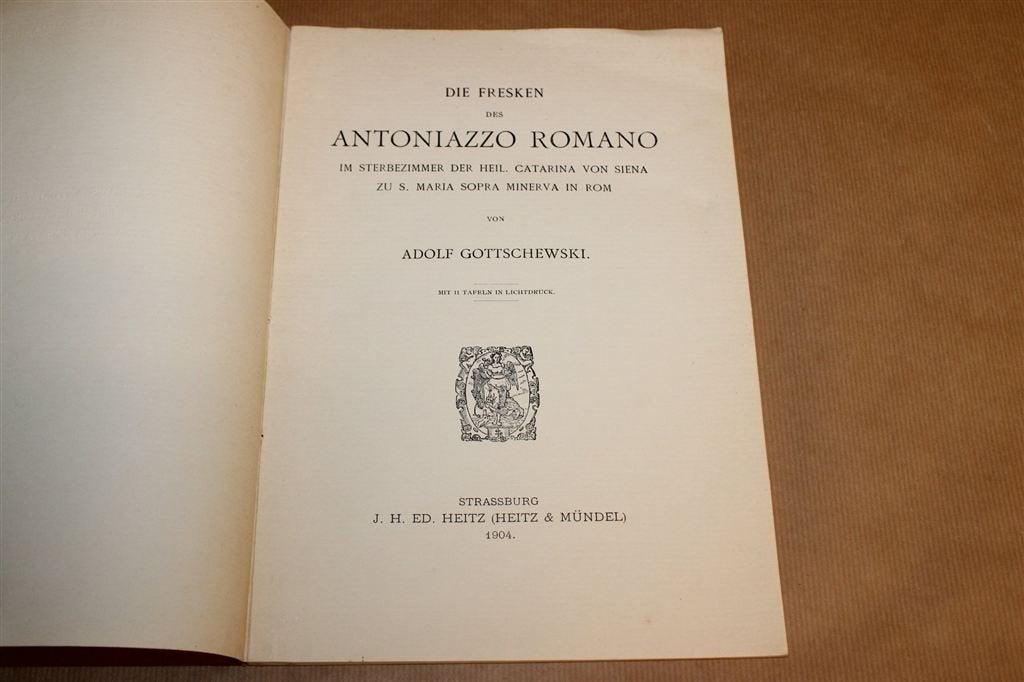 Fresco’s Antoniazzo Romano — Rome & Religieuze Kunst [1904], Boeken, Ophalen of Verzenden, Gelezen
