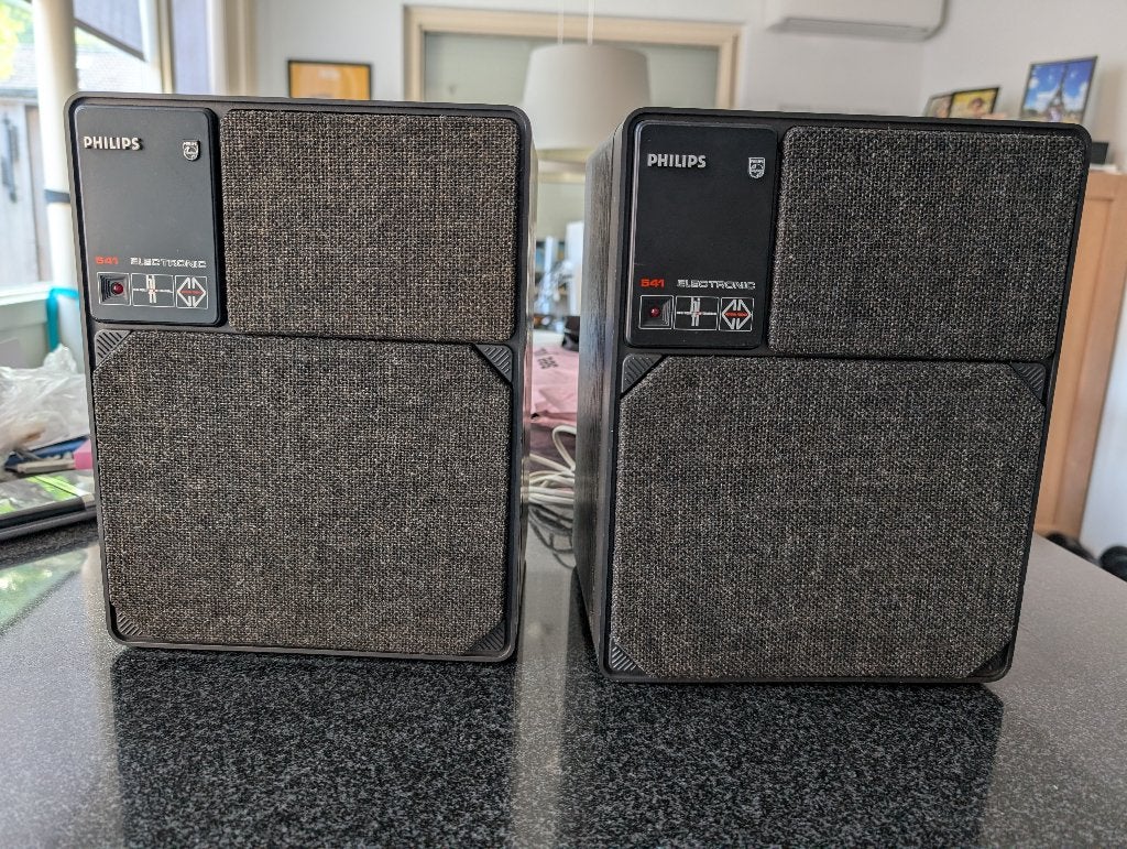 Philips MFB 22RH541 set en MFB versterker 22RH743, Audio, Tv en Foto, Ophalen, Philips, Gebruikt, AUX-ingang