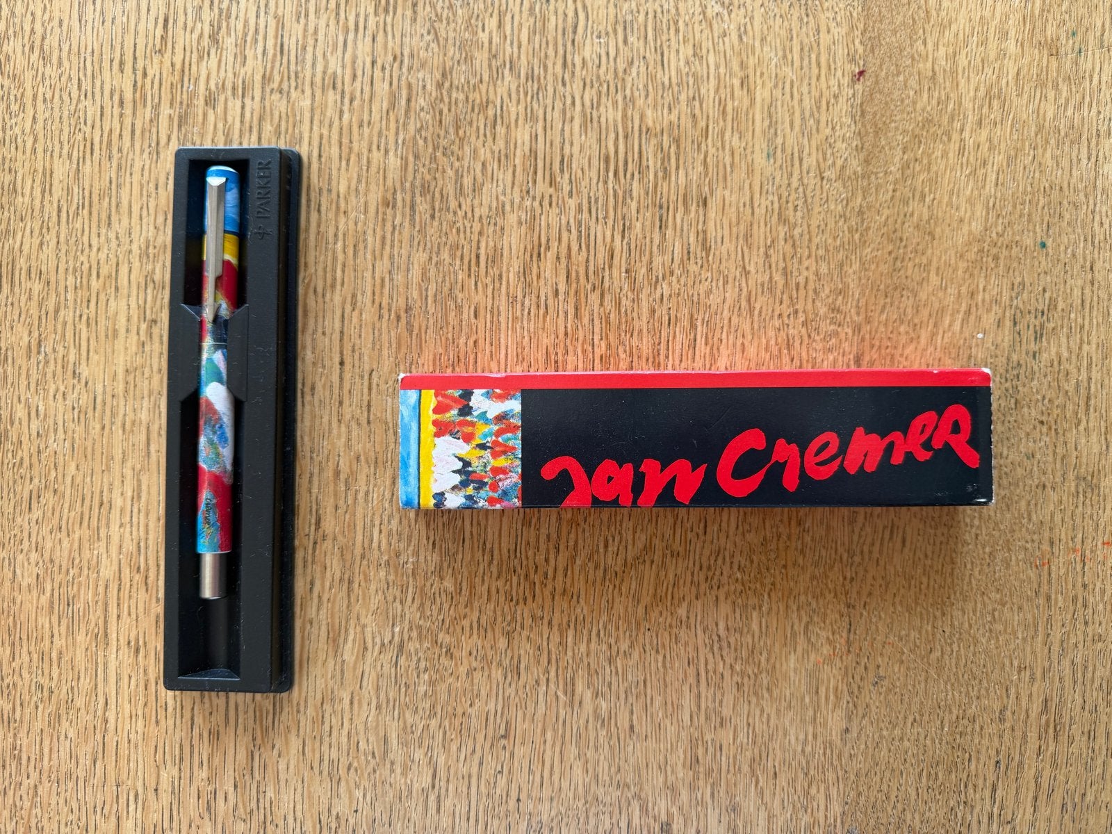 Parker pen Jan Cremer editie - Zo goed als nieuw, Met doosje, Ophalen of Verzenden, Zo goed als nieuw, Parker