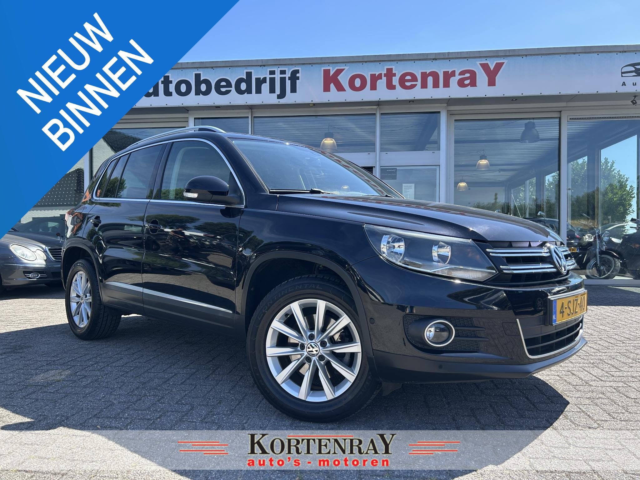 Volkswagen Tiguan 1.4 TSI Sport&Style /cruise control/airco/, Voorwielaandrijving, 15 km/l, Zwart, 4 cilinders