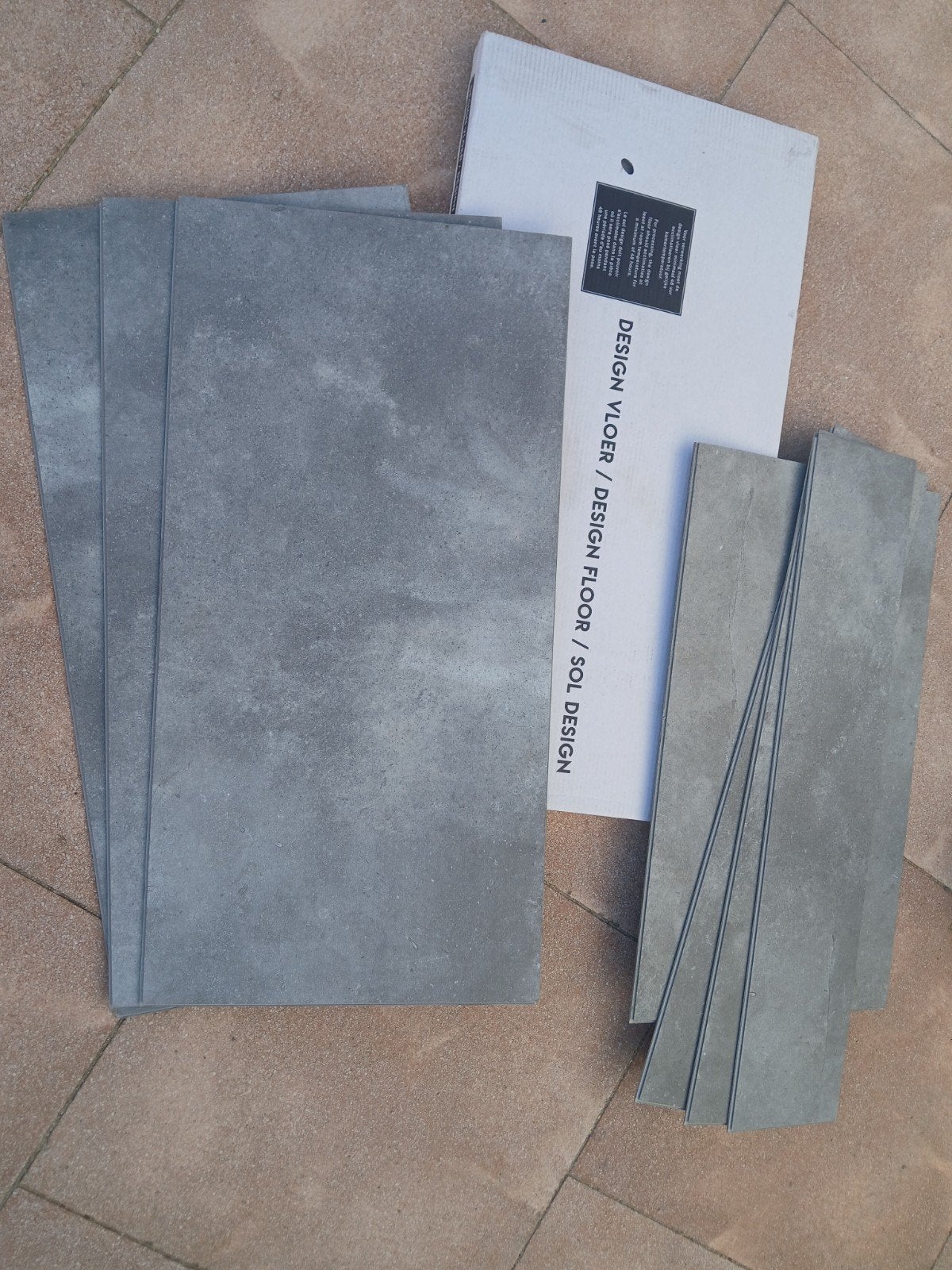 PVC click ongeveer 3,7m2, Huis en Inrichting, Ophalen, Nieuw, Overige typen