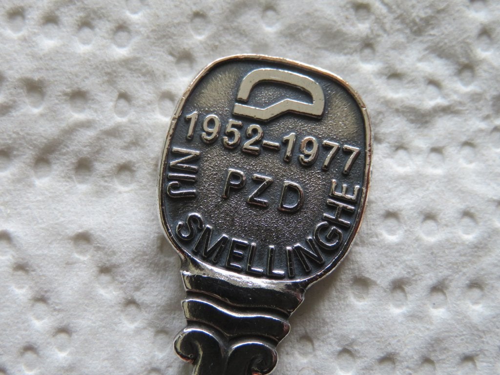 Lepeltje PZD Protestants Ziekenhuis Drachten 1952 - 1977, Verzenden, Zo goed als nieuw, Overige materialen, Bestek