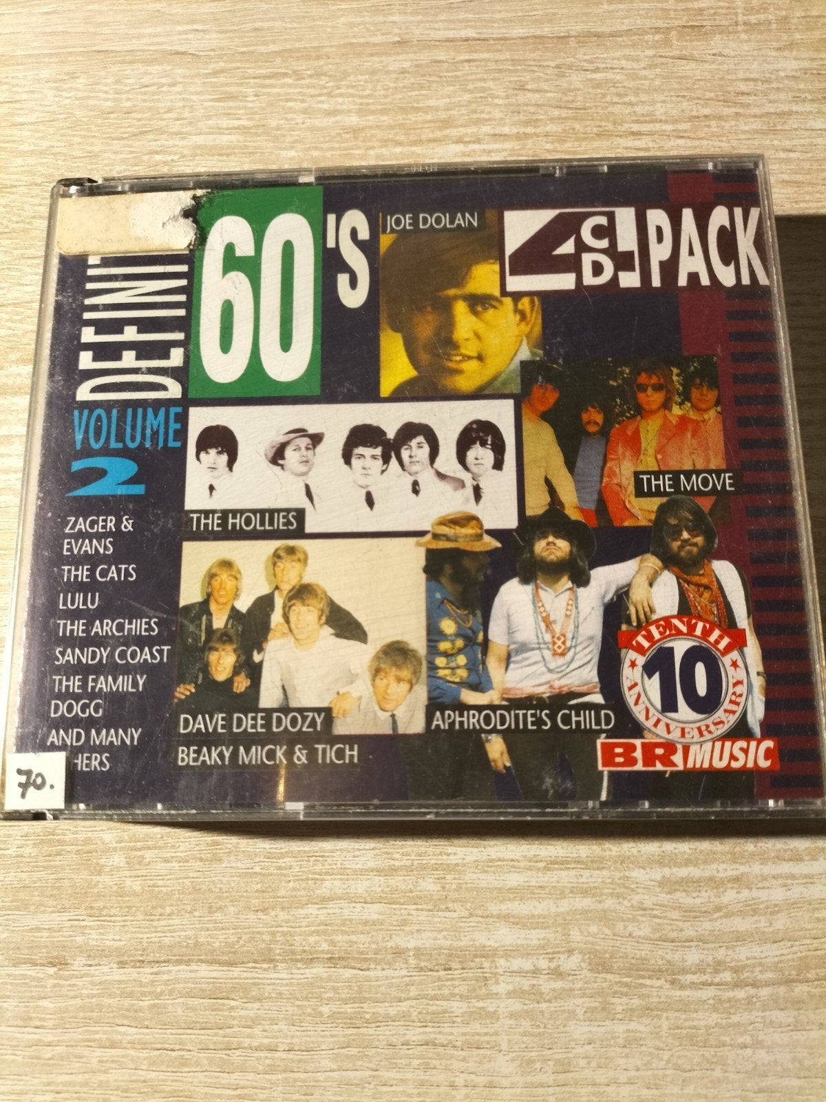 Definite 60's vol 2 4 cd box, Ophalen of Verzenden, Pop