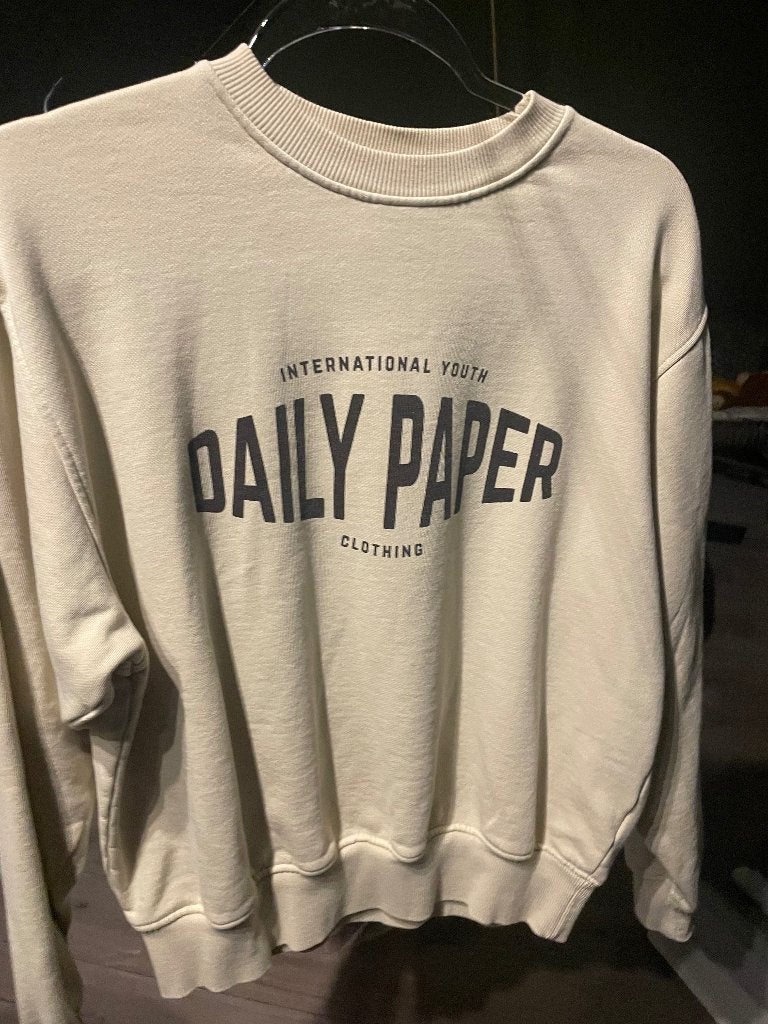 Daily Paper trui, Beige, Ophalen of Verzenden, Zo goed als nieuw, Daily Paper