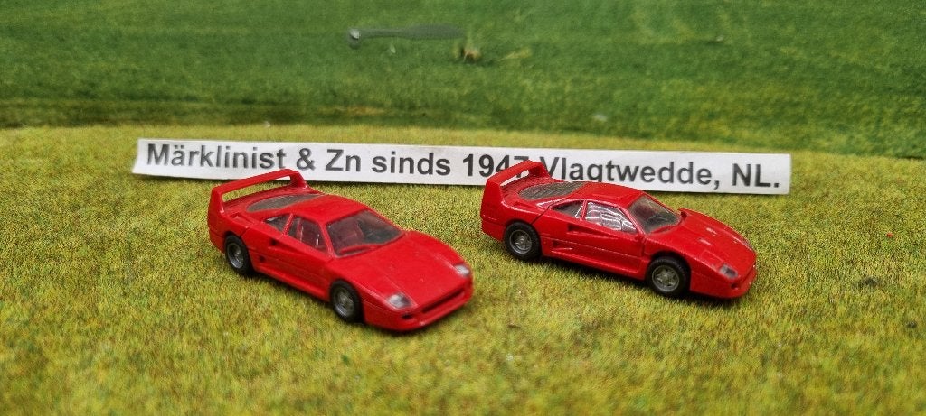 Herpa F 40 ( 2 x), Overige merken, Gelijkstroom of Wisselstroom, Overige typen, Analoog