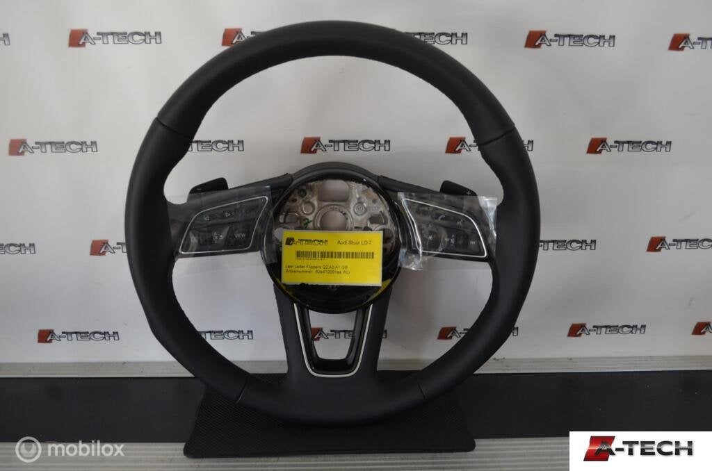 Stuur leder Audi Q2 GA A3 8V A1 GB 16-> 82a419091aa INU LO-7, Auto-onderdelen, Besturing, Audi, Gebruikt, Audi, Ophalen of Verzenden