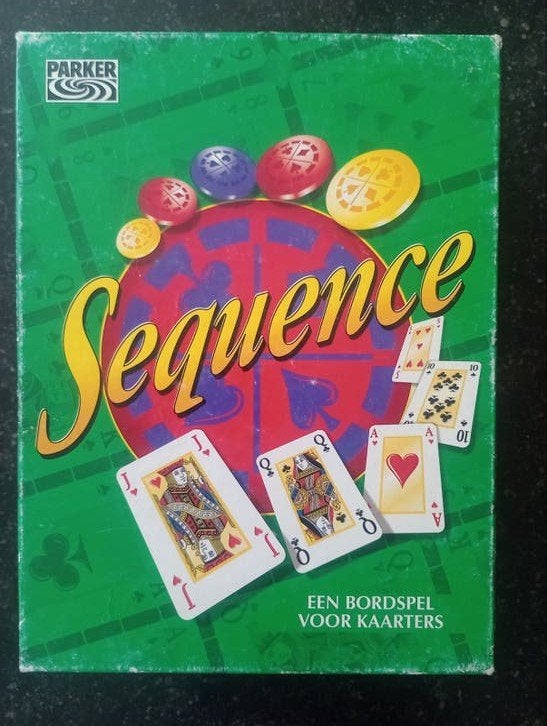 Sequence Bordspel - Een bordspel voor kaarters, Ophalen of Verzenden, Gebruikt, Parker