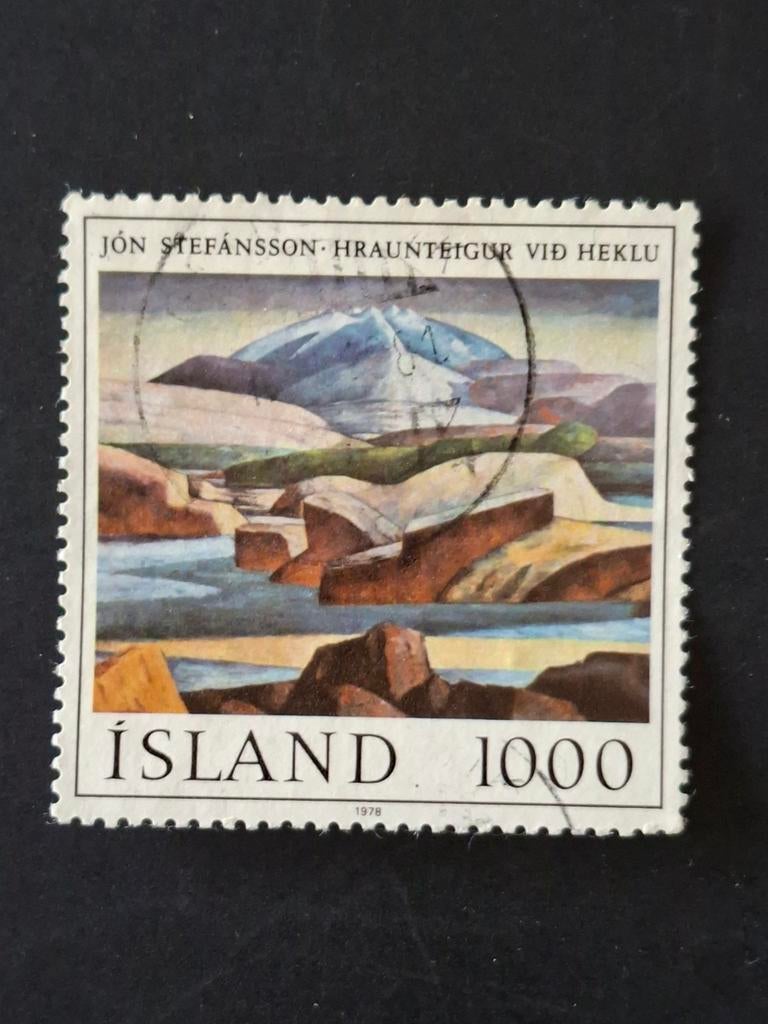 IJsland Mi 535, Verzenden, IJsland, Gestempeld