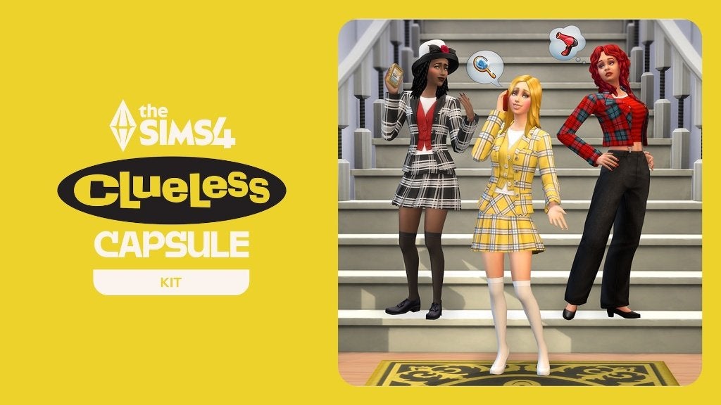 Sims 4 Clueless Capsule Kit DLC (EA App), Ophalen, 1 speler, Nieuw, Vanaf 12 jaar