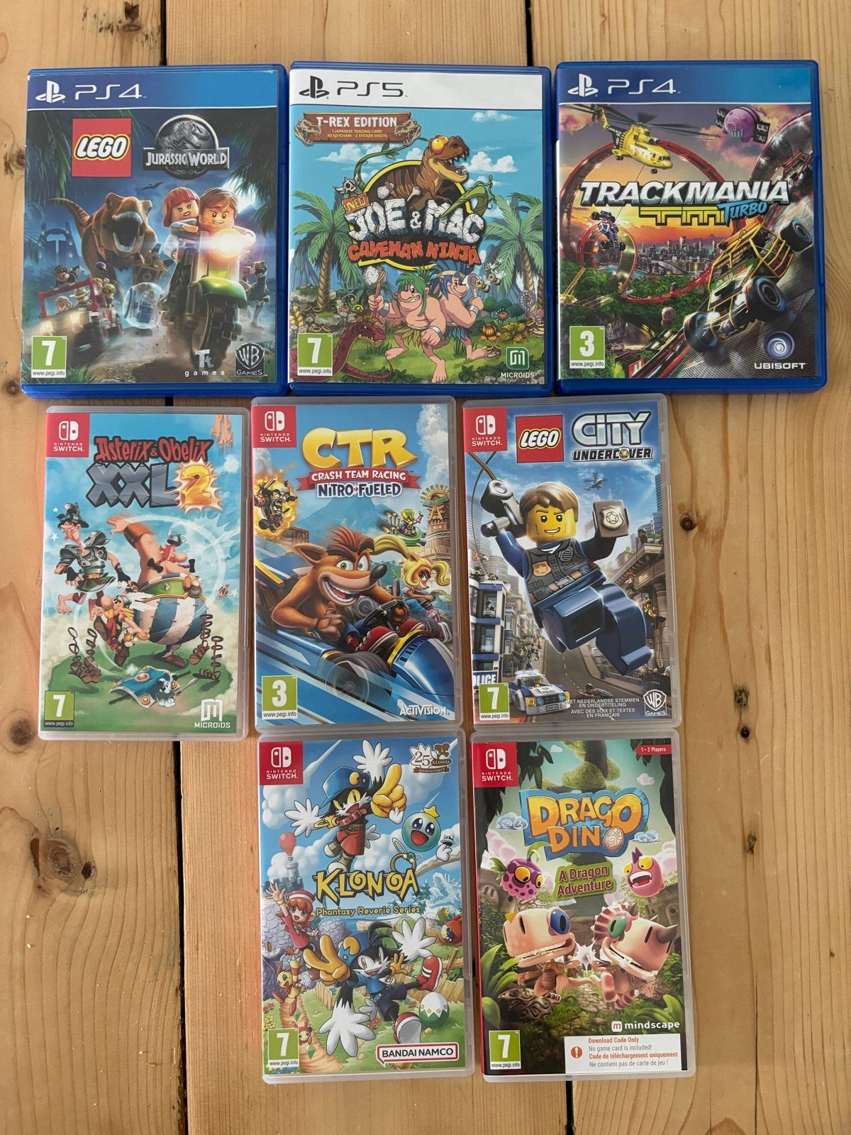 Diverse Games Collectie: PS4, PS5 & Nintendo Switch, Gebruikt, Overige genres, Eén computer, Ophalen of Verzenden