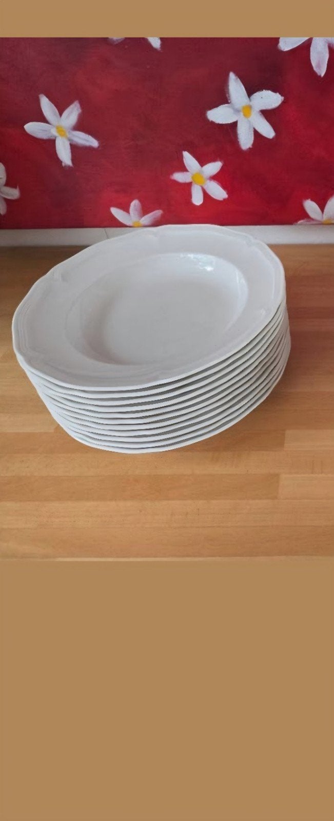 11 diepe borden Villeroy & Boch Manoir, Huis en Inrichting, Keuken | Servies, Zo goed als nieuw, Bord(en), Overige stijlen, Porselein