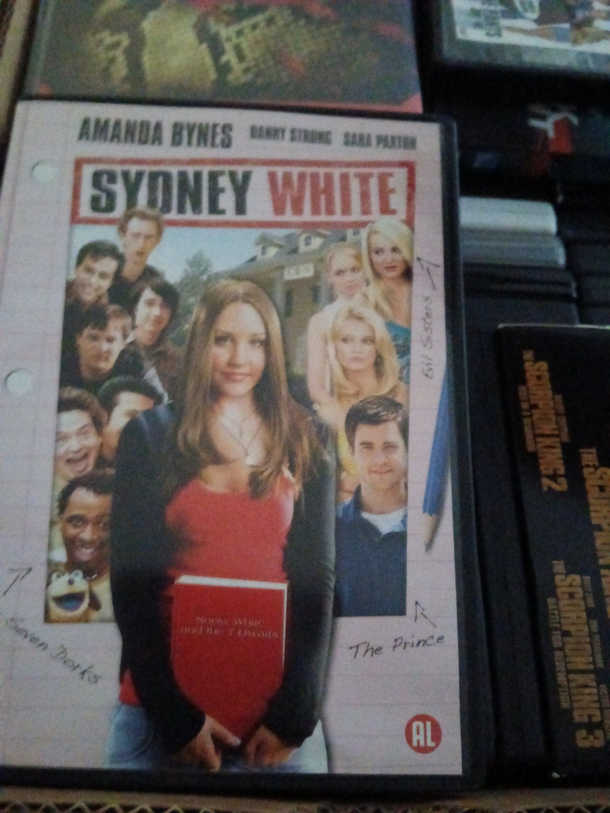 Sydney White DVD - Romantische komedie met Amanda Bynes, Nederlands, Romantische komedie, Ophalen of Verzenden, Vanaf 6 jaar