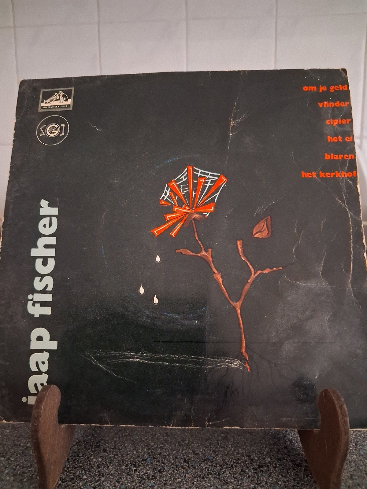 JAAP FISCHER Nederlandse troubadour sgi EP -005, Originele persing, Gebruikt, Ophalen of Verzenden, EP