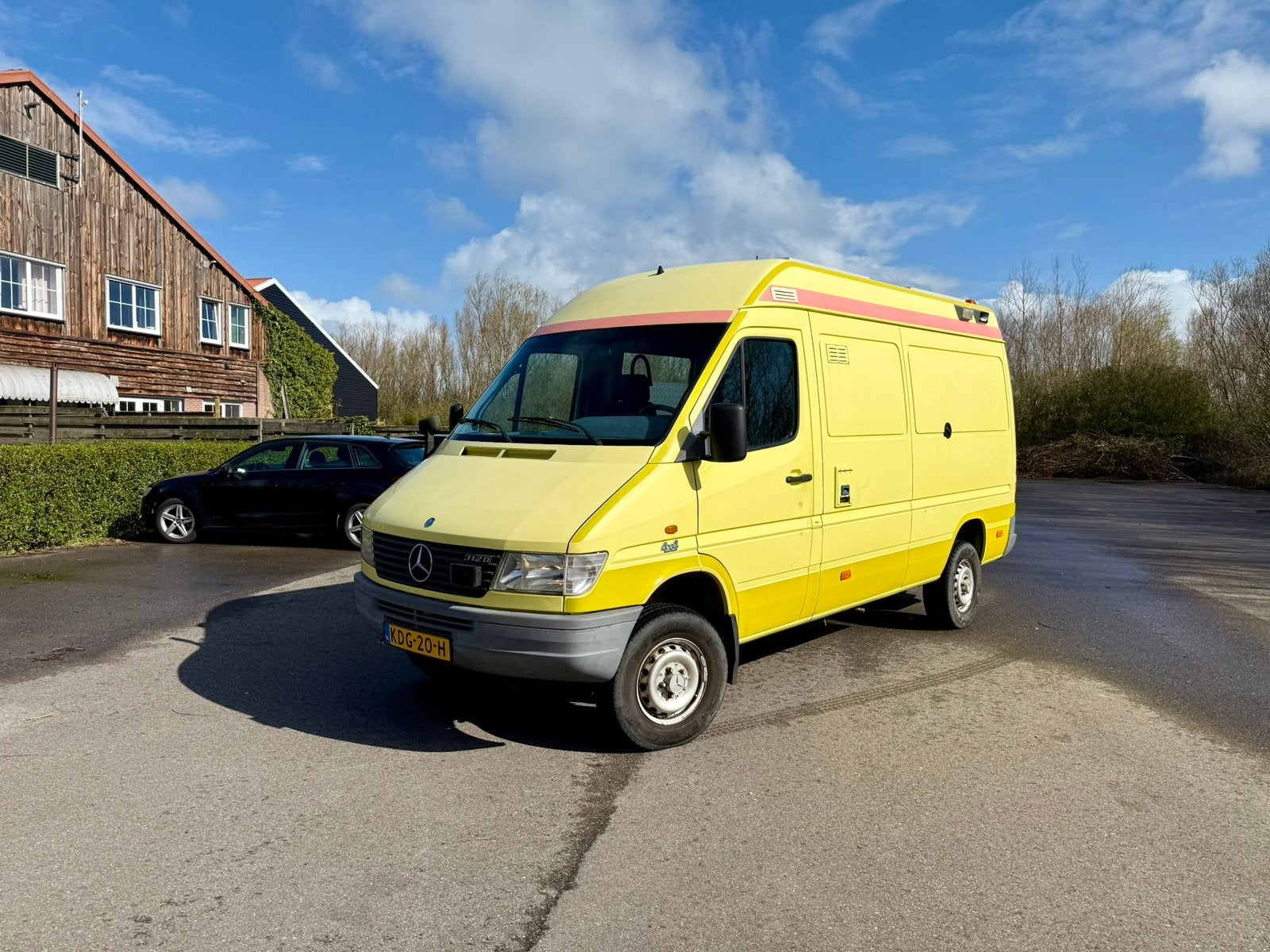 Sprinter 312d 4x4 Off-road camper 37695km, Automaat, Buscamper of Camperbus, Tot en met 2, Mercedes-Benz