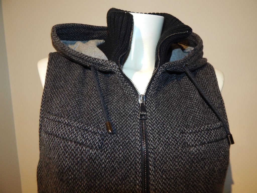 Dolce & Gabbana fijne bodywarmer kraag capuchon najaar IT46, Kleding | Dames, Bodywarmers, Maat 38/40 (M), Dolce & Gabbana, Meerkleurig