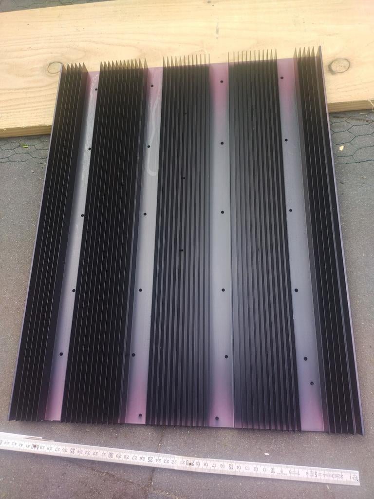 Koelblok 575 x 442 x 28 mm alu, Ophalen of Verzenden, Zo goed als nieuw