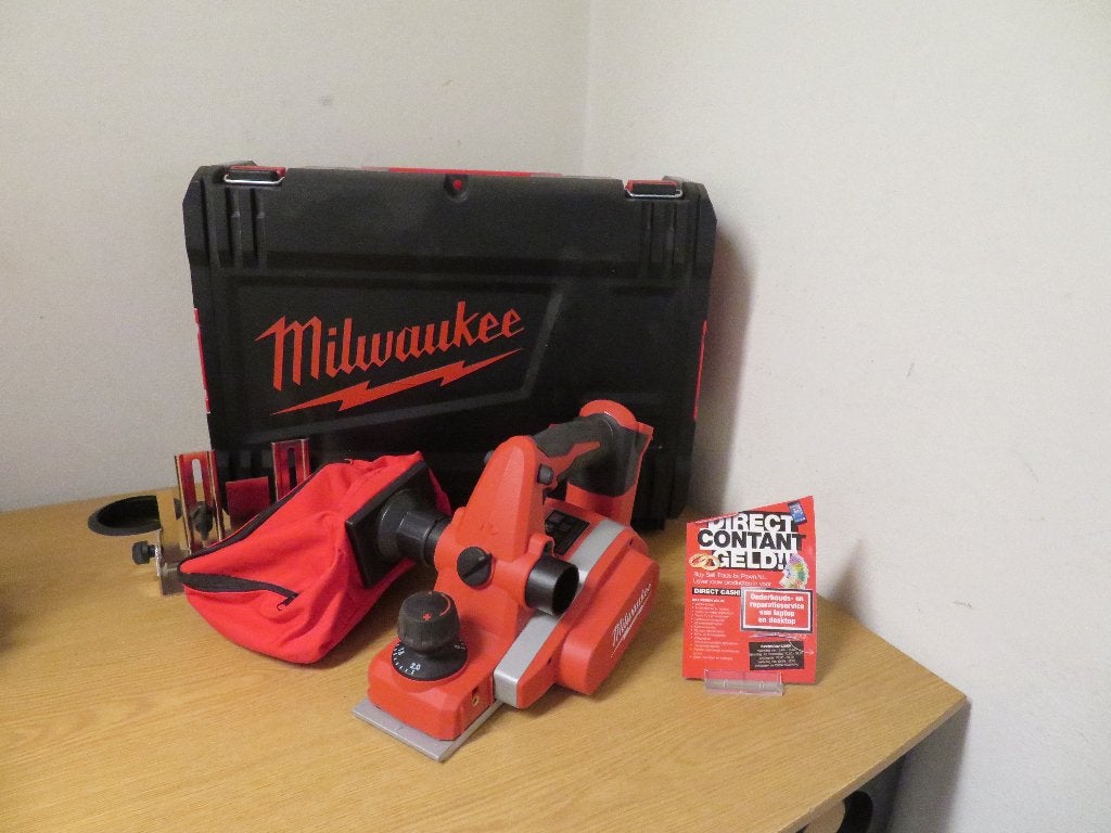 Milwaukee  M18 BP schaafmachine Body | Pawn Eindhoven, Ophalen, Gebruikt, Accu
