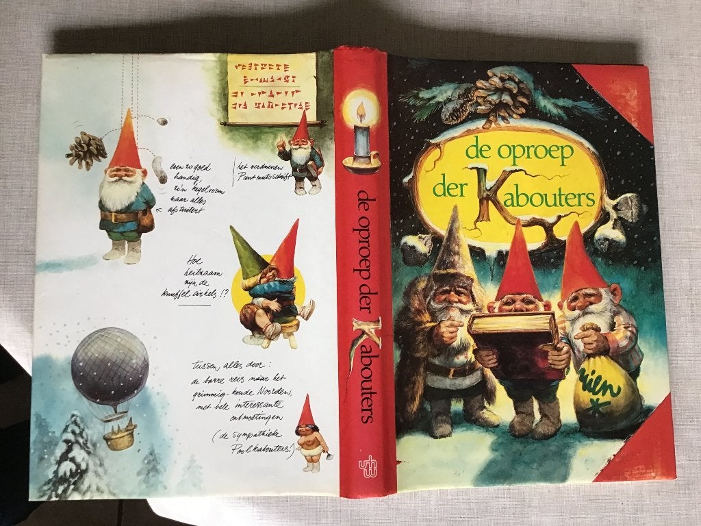De oproep der kabouters door Rien Poortvliet, Boeken, Ophalen of Verzenden, Gelezen, Rien Poortvliet, Prentenboek