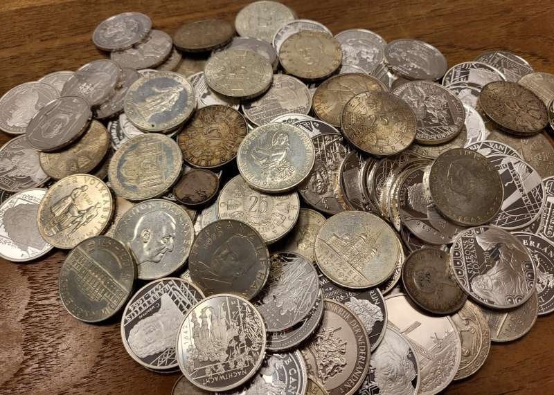 1 kilo zilver wereld mix, Ophalen of Verzenden, Zilver