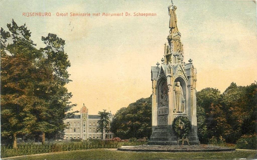 388-396-015 Driebergen-Rijsenburg Monument Dr Schaepman, Verzenden, Voor 1920, Utrecht
