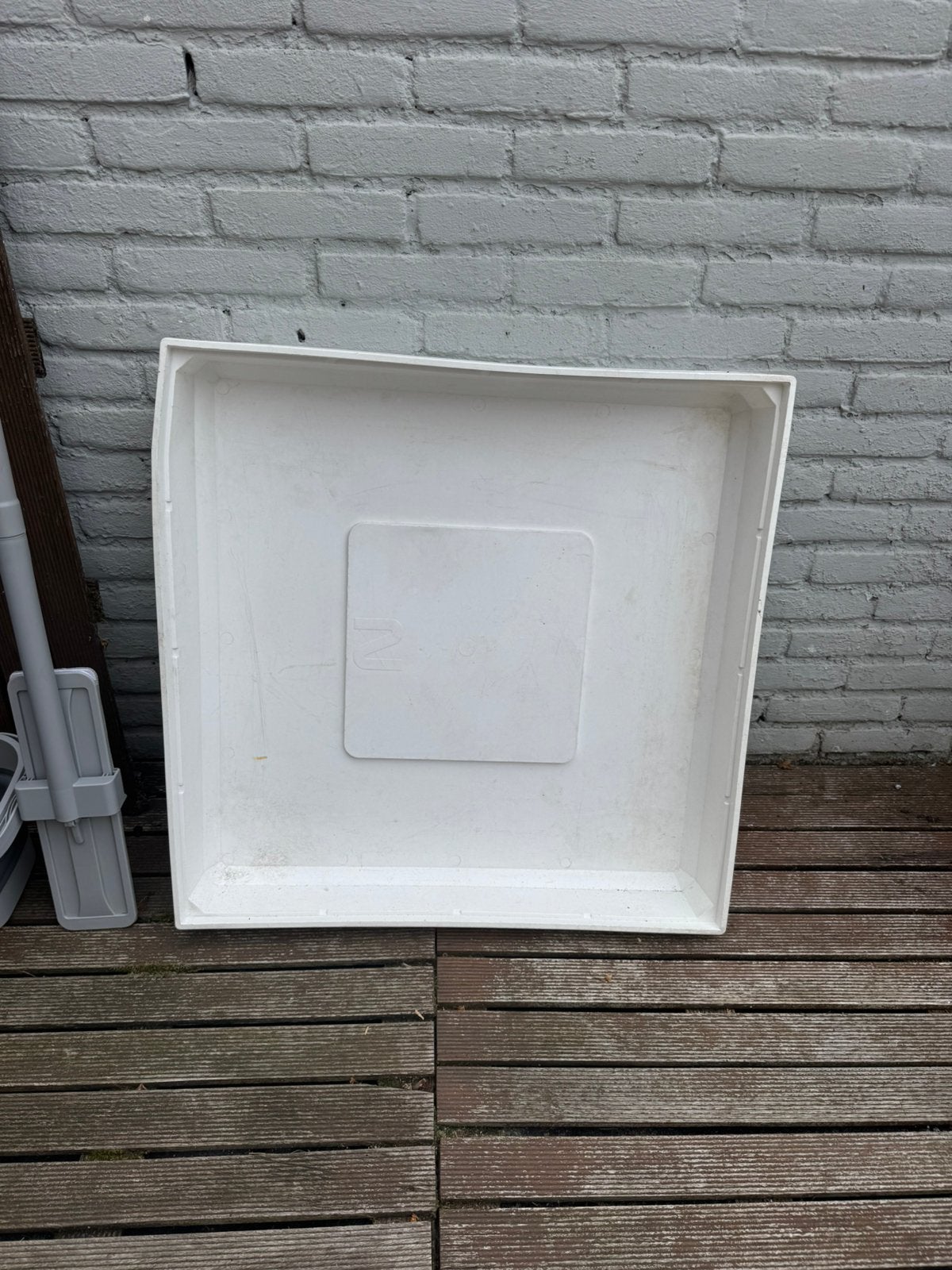 Lekbak wasmachine, Ophalen, Zo goed als nieuw